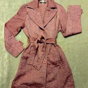 Nine & Company Pink Textured Coat